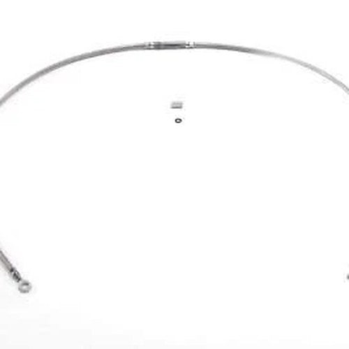 V-Twin 36-1159 65.66" Braided Stainless Steel Clutch Cable for 07-17 Fxdl