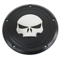 V-Twin 42-0270 Black 5 Hole Skull Derby Cover for Touring 16-23