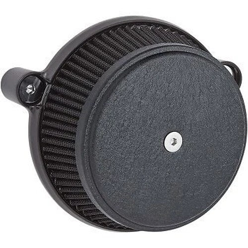 Arlen Ness 18-306 Plain Black Big Sucker Stage I Air Filter Cleaner M8 17-201