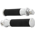 Arlen Ness 07-920 Chrome Smoothie Fusion Male-Mount Footpegs for Harley