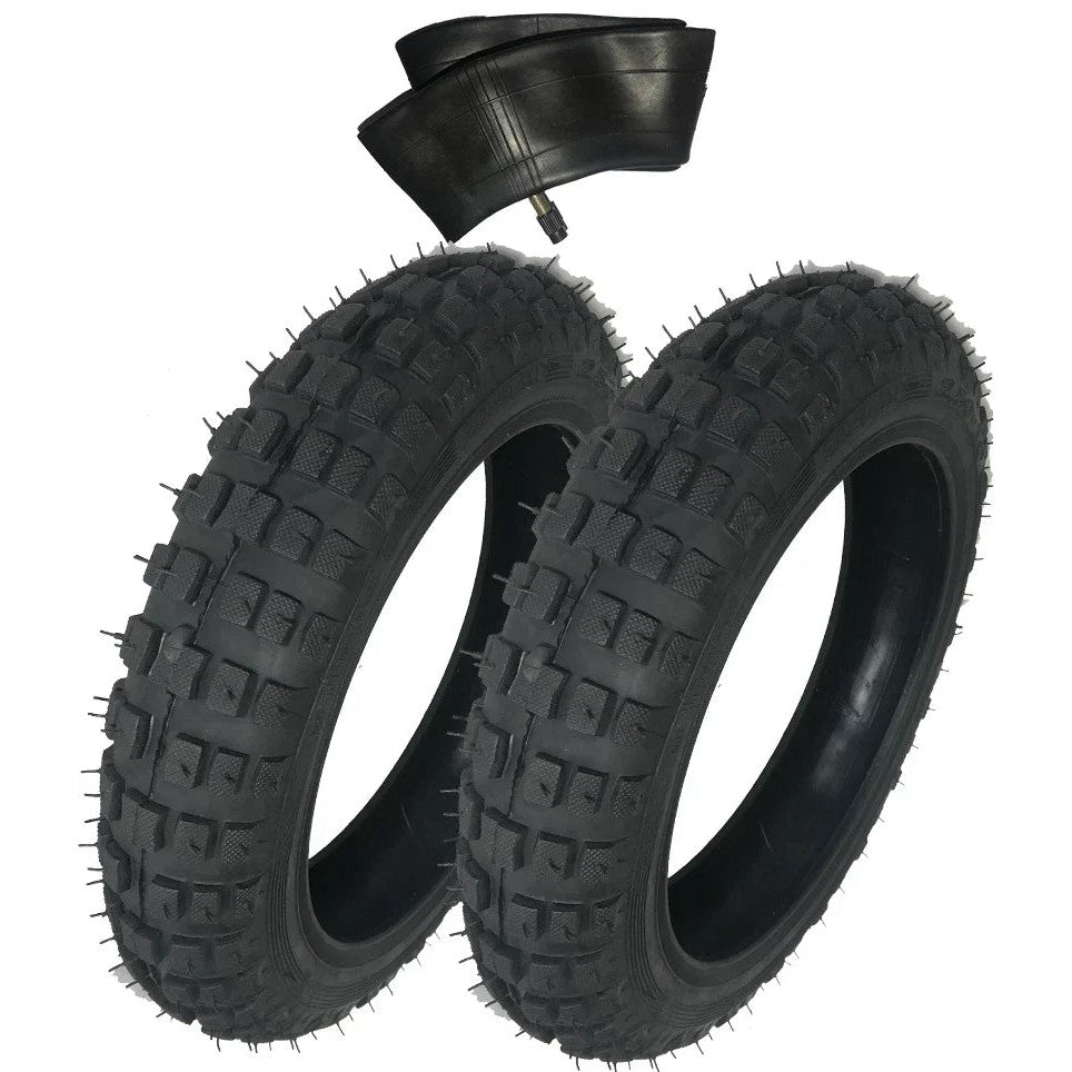 2) HD Tires 1) Tube 2.50-10 2.50X10 Straight For Honda AERO50 AERO-50 Aero 50CC