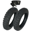 2) HD Tires 1) Tube 2.50-10 2.50X10 Straight For Honda AERO50 AERO-50 Aero 50CC