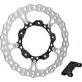 Arlen Ness 300-004 Black Front Right Big Brake 14" Full Floating Brake Rotor Kit