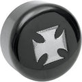 Drag Specialties 2107-0029 Black Cross Horn Cover for Harley