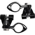 Ciro 60022 Pinless Engine Guard Foot Peg Clamp for Harley 1-1/4" Highway Bars