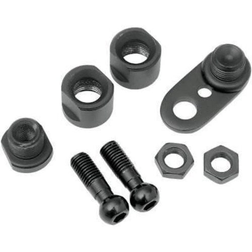 Drag Specialties 2020-0416 Black Turn Signal Swivel Harley Sportster Softail Fxd