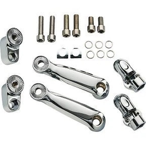 Ciro 6R200 Adjustable Passenger Peg- Passenger - Chrome - Indian