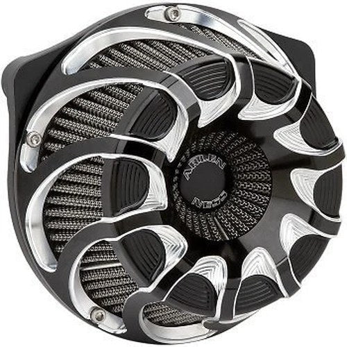 Arlen Ness 18-983 Black Drift Inverted Series Air Cleaner Kit for Harley