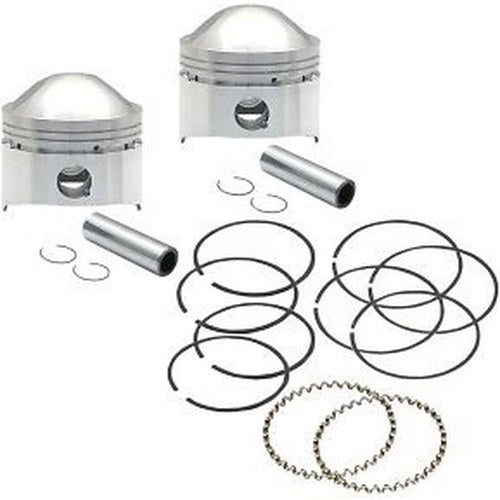 S&S Cycle +.020 Piston & Rings Kit for 80" 41-84 Evo Big Twin