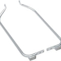 Drag Specialties 3501-0603 Chrome Saddlebag Supports for Road Glide Fltr 04-08