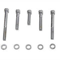 V-Twin 8786-5T Chrome Sprocket Cover Allen Screw Kit for 77-84 Sportster