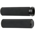 Arlen Ness 07-327 Black Fusion Knurled Hand Grips for Harley Electronic Tbw