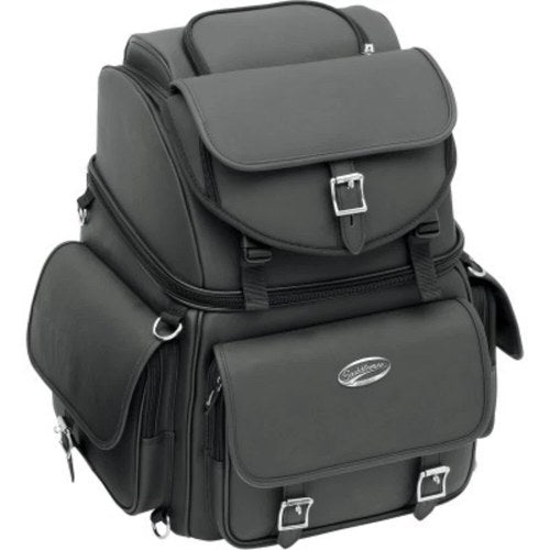 Saddlemen BR3400EX Sissy Bar Bag Motorcycle Back Rest Back Seat Luggage