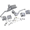 Drag Specialties 0610-0500 Chrome Handlebar Control Kit w/o Switches 82-84 Flh