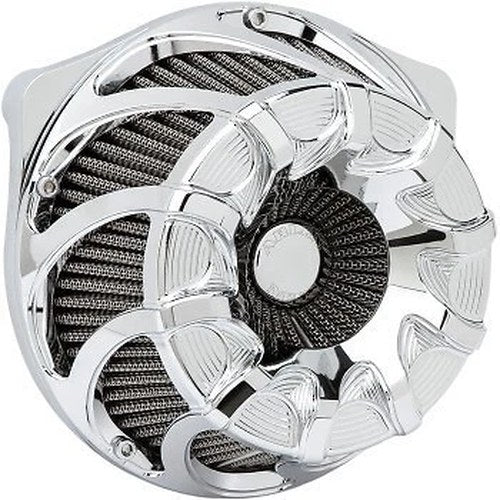 Arlen Ness 18-982 Chrome Drift Inverted Series Air Cleaner Kit for Harley