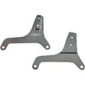 Drag Specialties 1504-0128 Sissy Bar Side Plates- Chrome