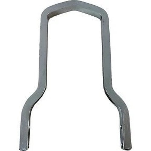 Drag Specialties 1501-0769 Square Sissy Bar- Chrome - 10"H x 7.5"W