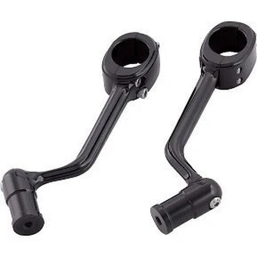 Arlen Ness 400-043 Highway Peg Mounts- Black