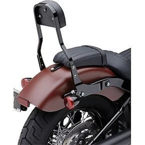 Cobra 602-2046B Detachable Backrest Kit- 14" - Black - Softail