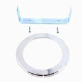 V-Twin 39-0124 Speedometer Adapter Ring Kit Chrome