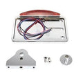 V-Twin 33-0721 Chrome LED Slice Style Tail Lamp Assembly