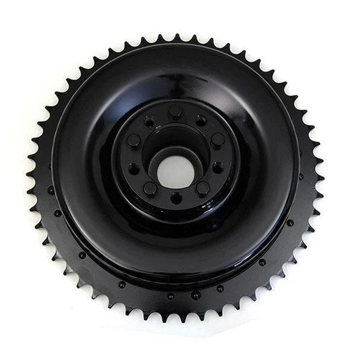 V-Twin 23-0430 Rear Mechanical Brake Drum Black