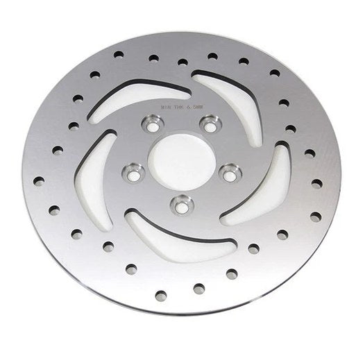 V-Twin 23-9000 10-1/2" Drilled Rear Brake Disc
