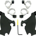 Memphis Shades MEB1981 Black Gauntlet Fairing Hardware Mounting Kit