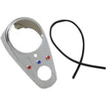 Drag Specialties DS-373656 Chrome Three-Light Dash Cover 63-67 FL