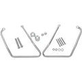 Drag Specialties DS-110857 Chrome Saddlebag Support Brackets for 94-03 XL