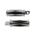 V-Factor 24042 Chrome Diamond Foot Pegs for Male Mount Harley Application