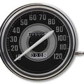 V-Twin 39-0299 Speedometer with 2:1 Ratio and White Needle