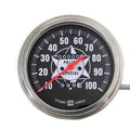 V-Twin 39-0071 Speedometer with 2:1 Ratio and Red Needle