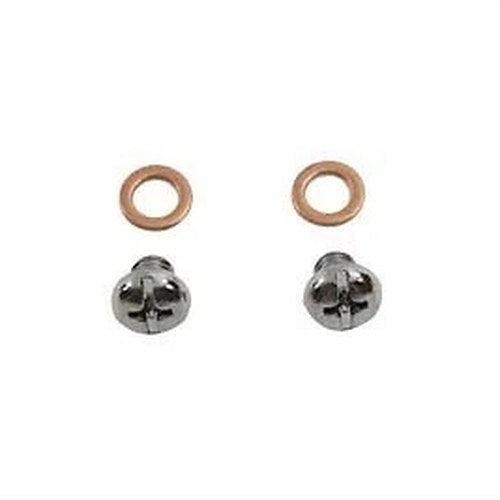 V-Twin 24-0011 Fork Drain Screws for 41mm 76-84 Touring & 86-05 Softail