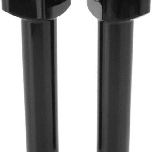 Drag Specialties 0602-0406 Black 6.5" Straight Handlebar Risers for 1" Harley