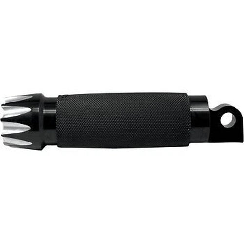 Avon FP-CC-86-AN-EX Male-Mount Footpegs- Excalibur Custom - Black Anodized Pair