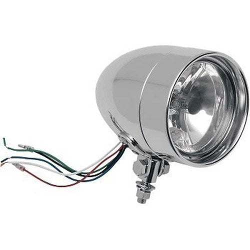 Drag Specialites 2001-0279 Chrome Bullet Style 4" Spotlight Sold Each