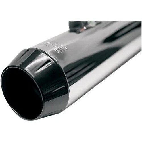Bassani 4" Slip-On Black End Cap Only, Sold Each