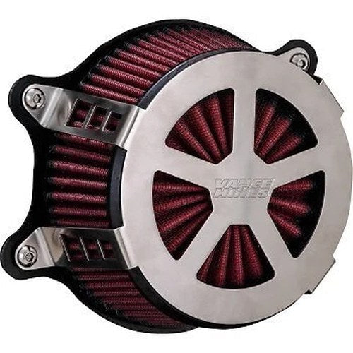 Vance & Hines 71464 Brushed VO2 Radiant V Air Cleaner for M8 17-23
