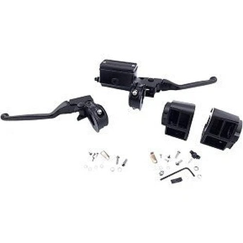 Drag Specialties 0610-2147 Black Handlebar Control Kit 5/8 Bore 84-95 Big Twin