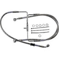 Drag Specialties 1741-5847 Extended Length +4" Stainless Steel Brake Line