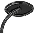 Arlen Ness Left Side Black Beveled Cats Eye Forged Mirror for Harley -SOLD Each