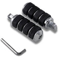 Drag Specialties DS-253500 Chrome Large Driver Male Mount Foot Pegs for Harley