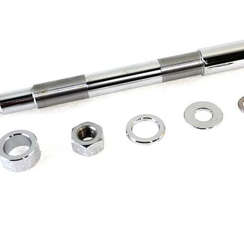 V-Twin 44-0363 Chrome Front Axle Kit for 00-07 Sportster