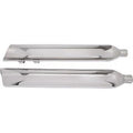 Cobra 6303 Chrome 909 Twins Slip-On Mufflers for 09-23 Tri Glide