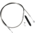 Drag Specialties 0652-1484 High-Efficiency Braided Stainless Steel Clutch Cable
