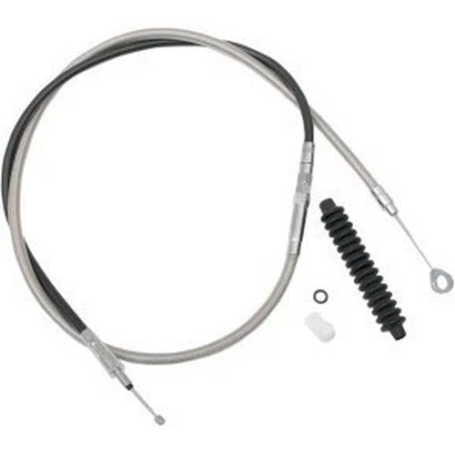 Drag Specialties 0652-1489 High-Efficiency Braided Stainless Steel Clutch Cable
