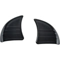 Kuryakyn 6979 Black Tri-Line Inner Fairing Cover Plates for 14-23 FLHT/FLHX