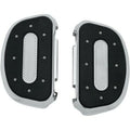 Kuryakyn 7043 Chrome Heavy Industry Passenger Floorboard Boards for Harley Kits