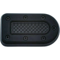 Kuryakyn 7038 Satin Black Heavy Industry Brake Pedal Pad for Small Harley Brake